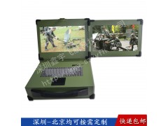 15寸雙屏工業(yè)便攜機(jī)機(jī)箱定制加固筆