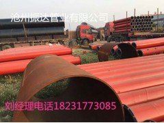 同江市抽海泥用Q235B直縫鋼管輕量化