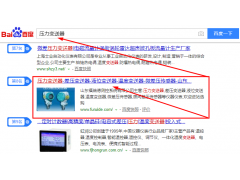 壓力變送器 SEO優(yōu)化案例