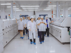 徐州高新區(qū)黨工委書記一行蒞臨精創(chuàng)股份新廠參觀指導(dǎo)！