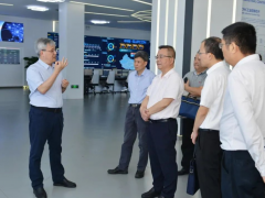 浙江經(jīng)濟(jì)和信息化廳廳長(zhǎng)徐旭一行蒞臨中控技術(shù)考察交流