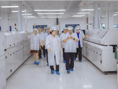精創(chuàng)全程陪同黨工委龔維芳書記蒞臨精創(chuàng)新廠力贊精創(chuàng)智能化車間！