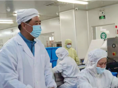 辛勤工作 新春祝福 安徽天康集團(tuán)董事長(zhǎng)深入慰問一線員工