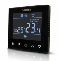 TM616V 鋼化玻璃觸摸按鍵型中央空調(diào)溫控器