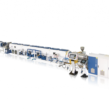 高速節(jié)能型HDPE實壁管擠出生產線