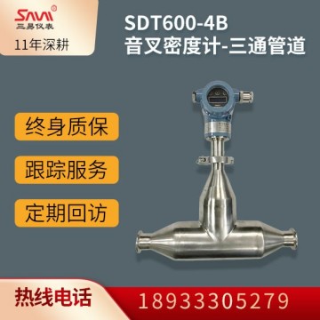SDT600-4B音叉密度計(jì)-三通管道