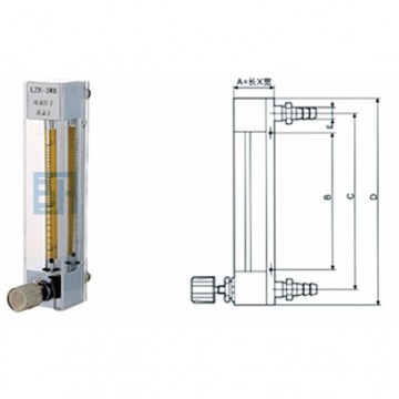 寶匯儀表LZB-()WB、W型玻璃轉(zhuǎn)子流量