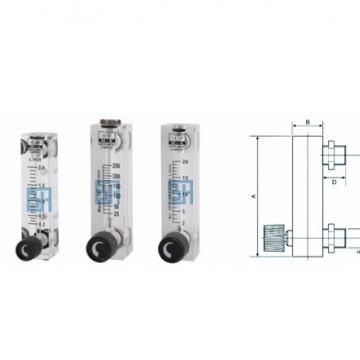 LZT-4T、6T、8T系列面板式流量計(jì)