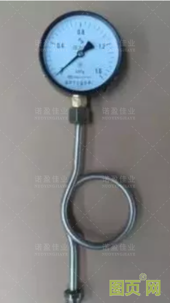 壓力表與管道連接之間為什么要彎一個圈?(圖1)