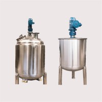 虎門(mén)鴻謙立式攪拌罐拌料機(jī)攪拌釜304不銹鋼加熱混合造就品牌