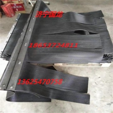 擋塵簾 皮帶機(jī)導(dǎo)料槽防塵簾 耐磨耐