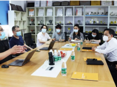 防疫情 穩(wěn)經(jīng)濟(jì) 保安全 | 白鶴鎮(zhèn)領(lǐng)導(dǎo)走訪銘控傳感