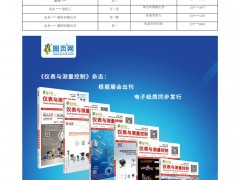 《儀表與測(cè)量控制》部分用戶郵寄名錄，征合寄廠商伙伴（只需快遞費(fèi)，每行業(yè)只選一家）