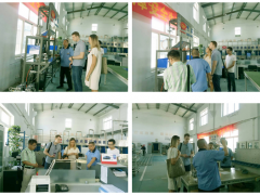 2017年9月12日俄羅斯客戶來承德市中威電子考察