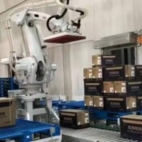 供應(yīng)碼垛搬運機(jī)器人 連軸碼垛防爆機(jī)器人