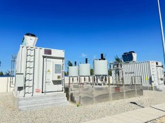 許繼硬核供貨！全國首個高風速條件下的海上光伏電站